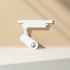 White track spotlights with 360-degree rotatable adjustable Angle LED recessed lighting fixtures details Picture